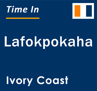 Current local time in Lafokpokaha, Ivory Coast