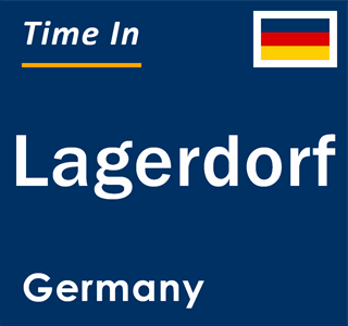 Current local time in Lagerdorf, Germany