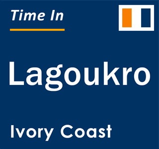 Current local time in Lagoukro, Ivory Coast