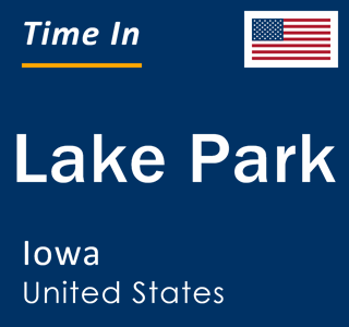 Current local time in Lake Park, Iowa, United States