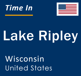 Current local time in Lake Ripley, Wisconsin, United States