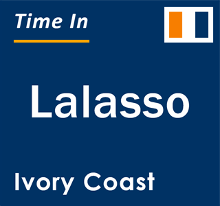 Current local time in Lalasso, Ivory Coast