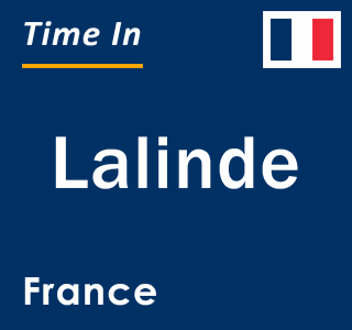 Current local time in Lalinde, France