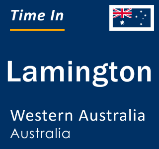 Current local time in Lamington, Western Australia, Australia