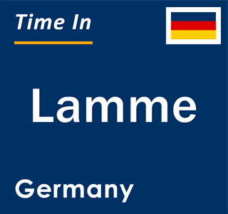 Current local time in Lamme, Germany