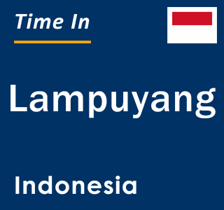 Current local time in Lampuyang, Indonesia