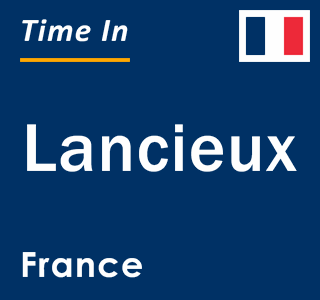 Current local time in Lancieux, France