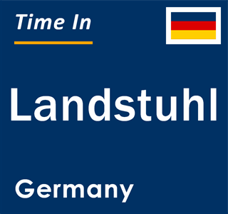 Current local time in Landstuhl, Germany