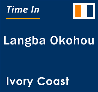 Current local time in Langba Okohou, Ivory Coast