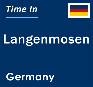 Current local time in Langenmosen, Germany