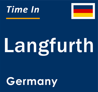 Current local time in Langfurth, Germany