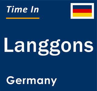 Current local time in Langgons, Germany