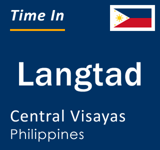 Current local time in Langtad, Central Visayas, Philippines