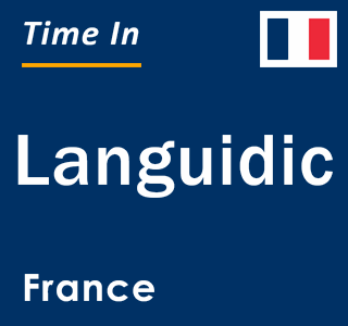 Current local time in Languidic, France