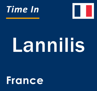 Current local time in Lannilis, France