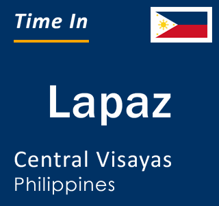 Current local time in Lapaz, Central Visayas, Philippines