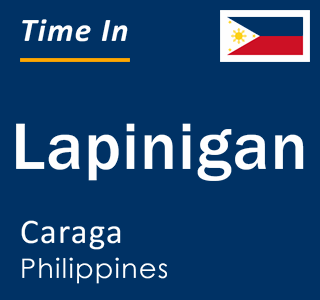 Current local time in Lapinigan, Caraga, Philippines