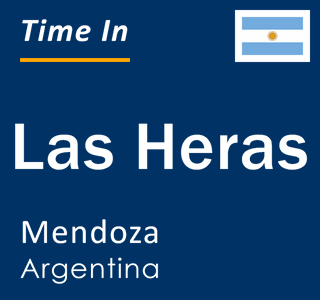 Current local time in Las Heras, Mendoza, Argentina