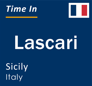 Current local time in Lascari, Sicily, Italy