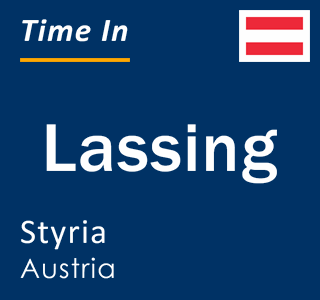 Current local time in Lassing, Styria, Austria