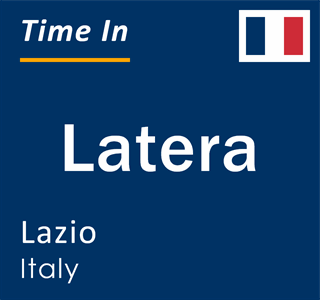 Current local time in Latera, Lazio, Italy