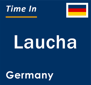 Current local time in Laucha, Germany