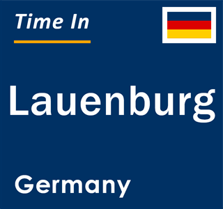 Current local time in Lauenburg, Germany