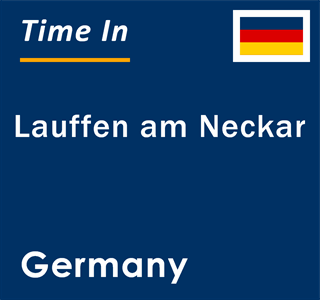 Current local time in Lauffen am Neckar, Germany