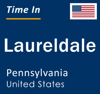 Current local time in Laureldale, Pennsylvania, United States