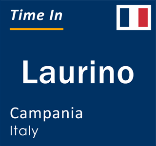 Current local time in Laurino, Campania, Italy