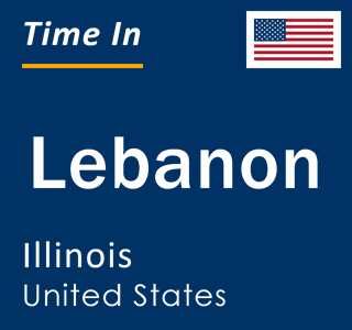 Current local time in Lebanon, Illinois, United States