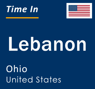 Current local time in Lebanon, Ohio, United States