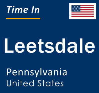 Current local time in Leetsdale, Pennsylvania, United States