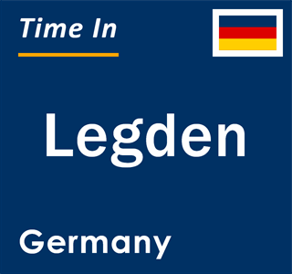 Current local time in Legden, Germany