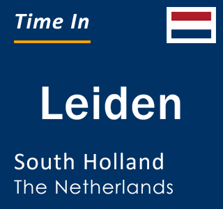 Current local time in Leiden, South Holland, The Netherlands