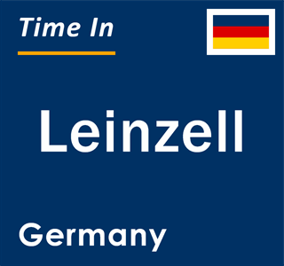 Current local time in Leinzell, Germany