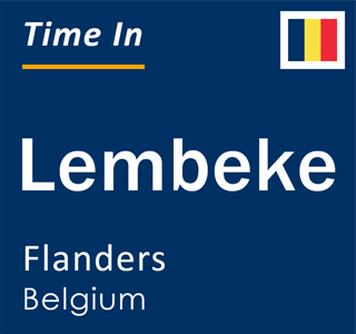 Current local time in Lembeke, Flanders, Belgium