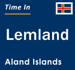 Current local time in Lemland, Aland Islands