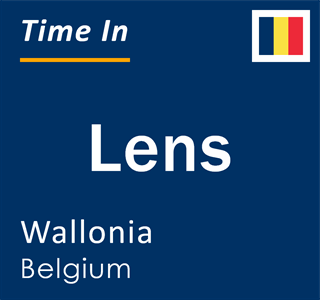 Current local time in Lens, Wallonia, Belgium