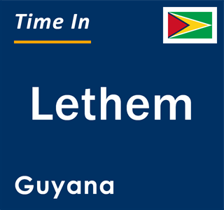 Current local time in Lethem, Guyana