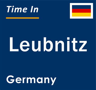 Current local time in Leubnitz, Germany