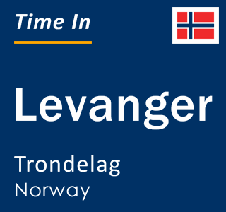 Current local time in Levanger, Trondelag, Norway