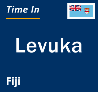 Current local time in Levuka, Fiji