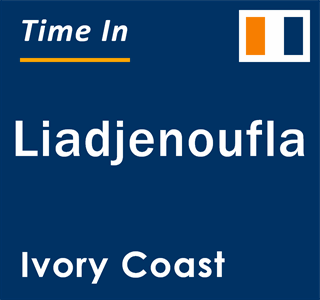 Current local time in Liadjenoufla, Ivory Coast