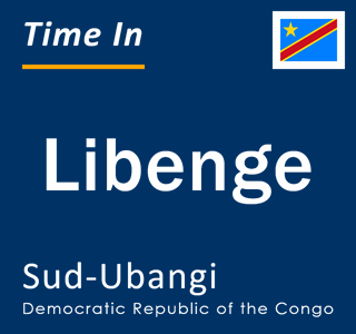 Current local time in Libenge, Sud-Ubangi, Democratic Republic of the Congo