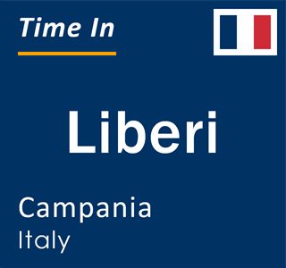 Current local time in Liberi, Campania, Italy