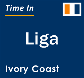 Current local time in Liga, Ivory Coast