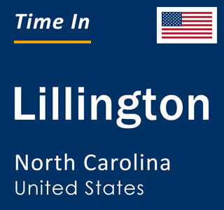 Current local time in Lillington, North Carolina, United States