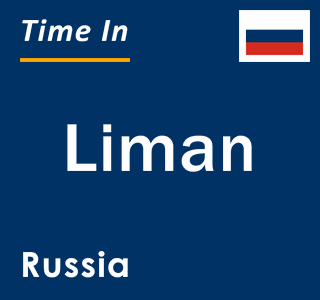 Current local time in Liman, Russia