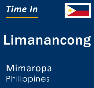 Current local time in Limanancong, Mimaropa, Philippines